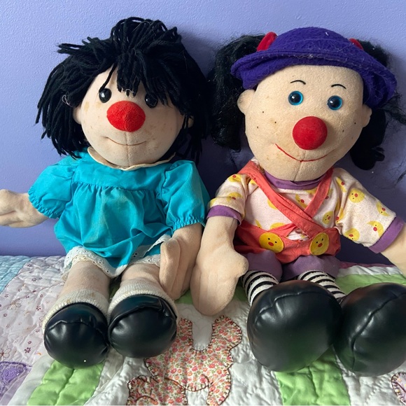 1990’s BIG COMFY COUCH PLUSHIES; LUNETTE MOLLY & DUST BUNNIES! - Picture 3 of 7